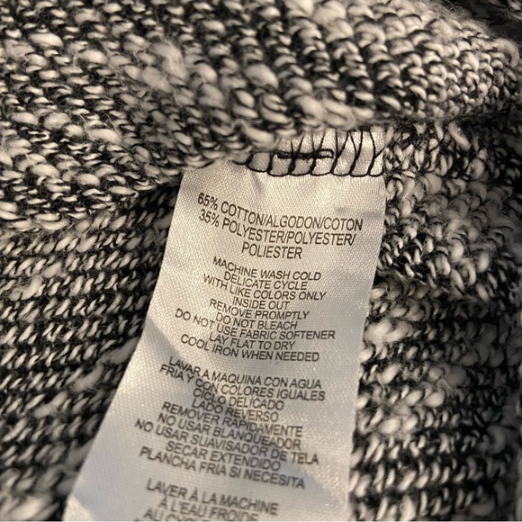 Gray/Blk/White Marled Pullover by Calvin Klein - Picture 5 of 10